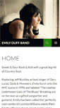 Mobile Screenshot of emilyduffband.com